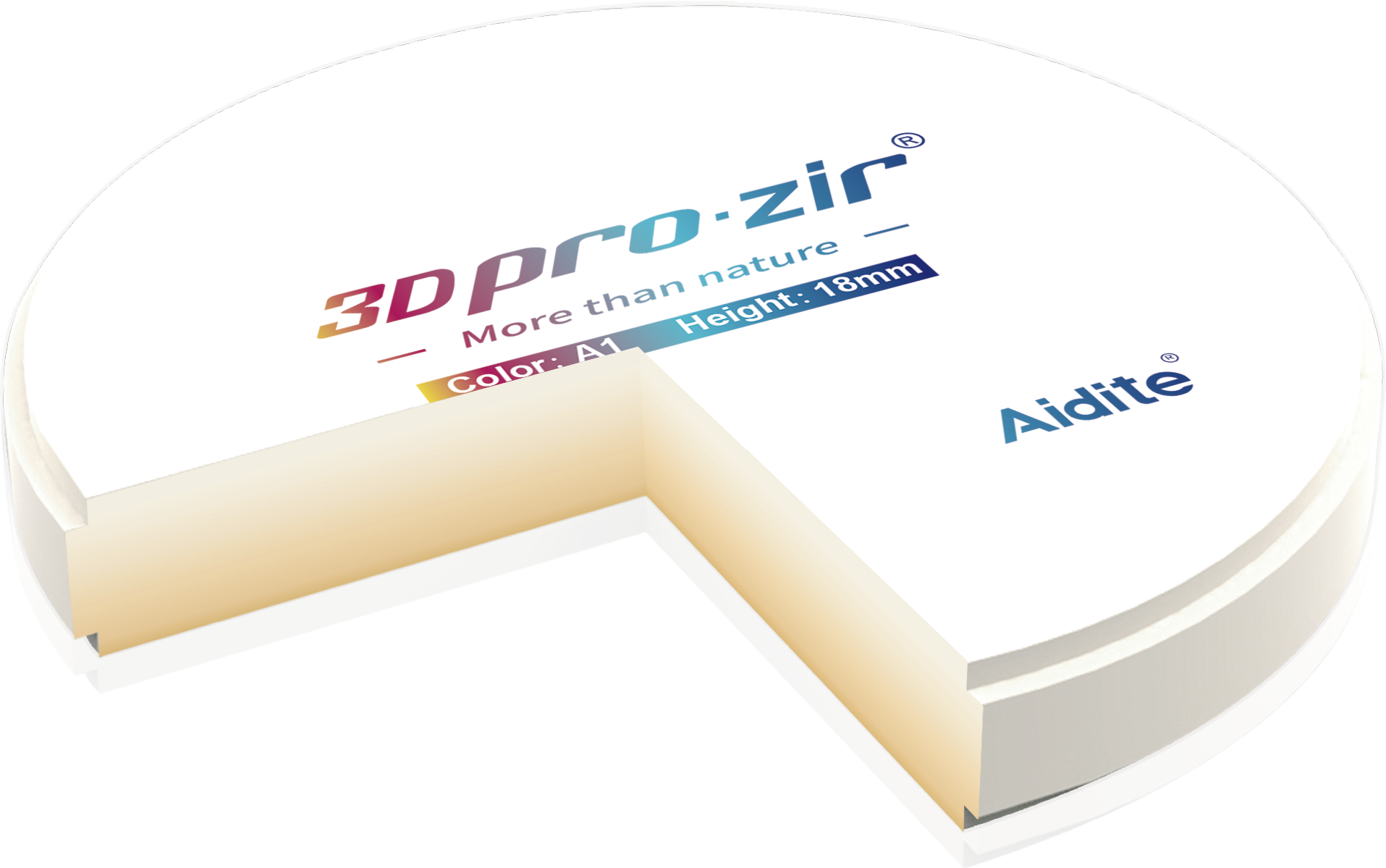 3D pro multilayer zirconia